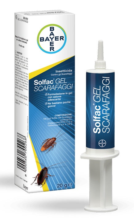 Solfac gel scarafaggi 20 g