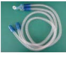 Tubo per aerosolterapia raccordato in astuccio in pvc 100 cm 1 pezzo