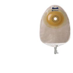 Sacca per urostomia trasparente alterna sistema a 2 pezzi misura foro 40mm capacita' midi 327ml 30 pezzi articolo 1751 ex 6620