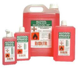 Alcool etilico denaturato 90% 500 ml