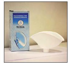 Mascherina ricambio per aerosol in plastica