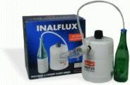 Inalatore di acque termali a getto caldo umido