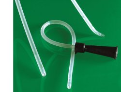Catetere uretrale nelaton femminile ch16 lunghezza 40cm. prodotto in pvc medicale con punta distale arrotondata per l'introduzione atraumatica