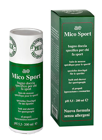 Mico sport docciaschiuma vegetale 200 ml