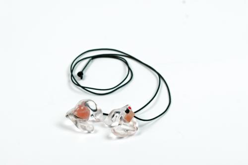 Tappo auricolare in silicone silent 2 pezzi