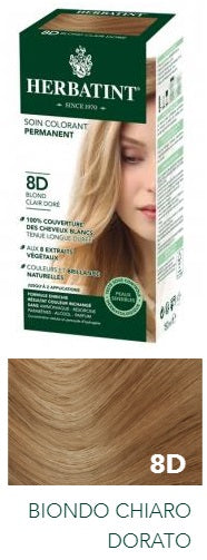 Herbatint 8d biondo chiaro dorato 150 ml