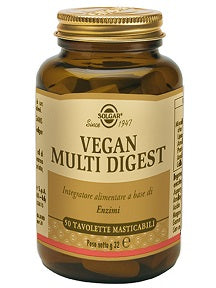 Vegan multi digest 50 tavolette masticabili