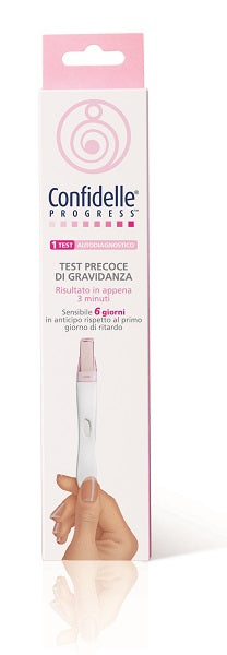 Test precoce di gravidanza confidelle progress 1 pezzo