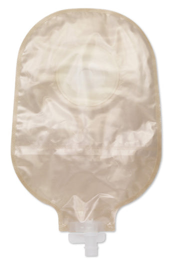 Sacca urostomia hollister compact uro con barriera idrocolloidale autoportante stoma 13/64mm trasparente 10 pezzi