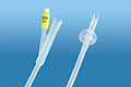 Catetere foley in lattice siliconato punta nelaton a 3 vie con palloncino 5-15ml diametro ch24 8,00mm lunghezza 40cm