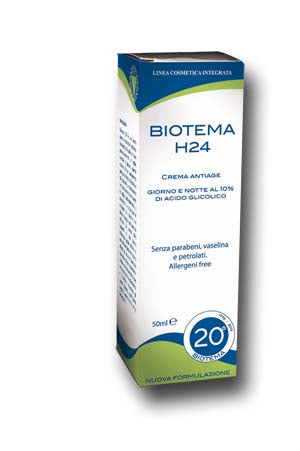Biotema h24 crema acido glicolico 10% 50 ml