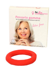 Pessario in gomma monopaziente misura 60mm per contenzione del prolasso uterino 1 pezzo