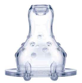 Nuby tettarella non drip collo standard 2 pezzi