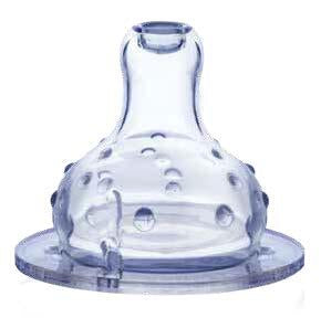 Nuby tettarella non drip collo largo 2 pezzi