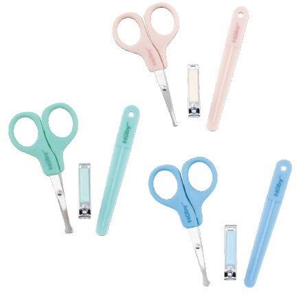 Nuby set manicure forbicina limetta e tagliaunghie