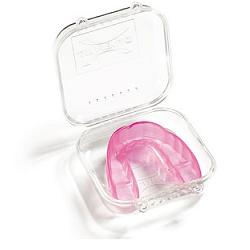 Brux bite notte superiore rosa 1 pezzo