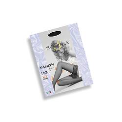 Marilyn 140 sheer calze autoreggenti bronze 4