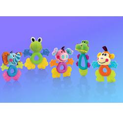 Nuby massaggiagengive ice-gel animali