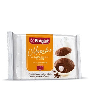 Biaglut merendine di cacao farcite al latte 200 g