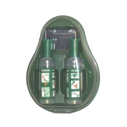Drop lavaggio oculare d'emergenza 2 flaconi 2 doccette oculari 1 specchietto