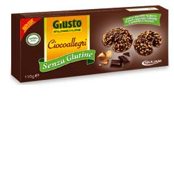Giusto senza glutine ciocoallegri biscotto 110 g