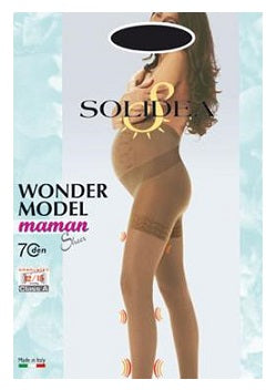 Wonder model maman 70 sheer collant gestante sabbia l