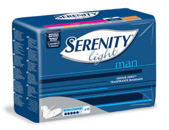 Pannolino serenity light man extra comfort 15 pezzi