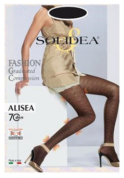 Alisea 70 collant fantasia moka 1/s