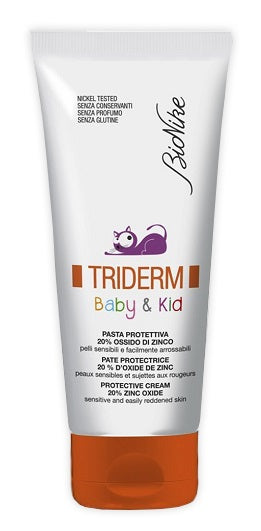 Triderm baby&kid pasta protettiva 20% ossido di zinco 100 ml
