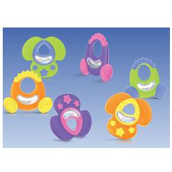 Nuby nt massaggiagengive con scatolina igienica