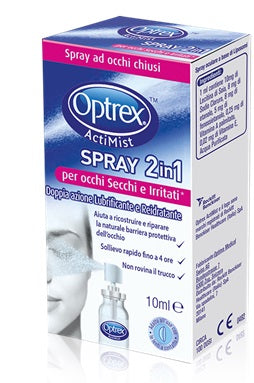 Spray oculare optrex actimist 2in1 occhi secchi e irritati 1 pezzo