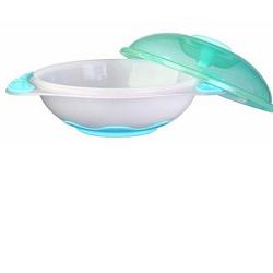 Nuby scodella con ventosa e coperchio ermetico per microonde e lavastoviglie da 300 ml