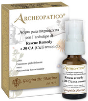 Archeopatico acqua pura magnetizzata con archetipo rescue remedy a 30 cicli armonici 10 ml