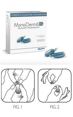 Monoderma' et10 vitamina e 10% tocotrienoli 0,3% 20 capsule monodose uso esterno 0,9 ml