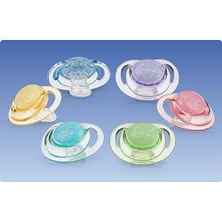 Nuby nt succhietto ortodontico classic in tritan con scatolina 6-12 mesi