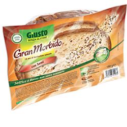Giusto senza glutine gran morbido semi 190 g