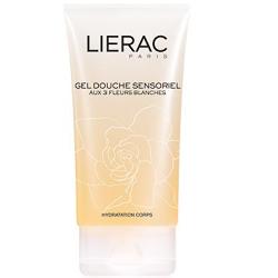 Lierac gel douche sensorielle collection blanche