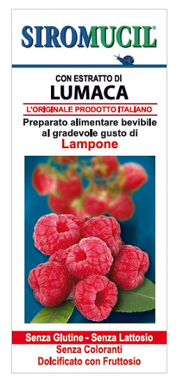 Siromucil preparato alimentare con estratto di lumaca al lampone 150 ml