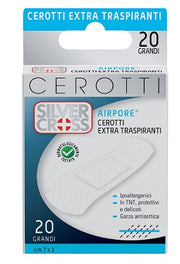 Cerotto silvercross airpore grande 20 pezzi