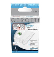 Cerotto silvercross strip airpore 100x8cm 1 pezzo