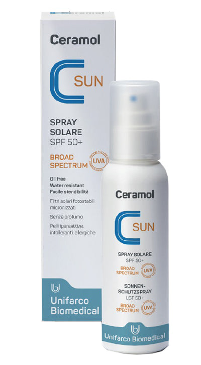 Ceramol sun spray spf 50+ 125 ml