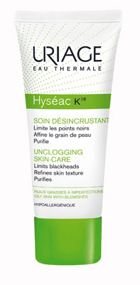 Hyseac k18 crema seboregolatrice/purificante per la pelle del viso tubetto 40 ml
