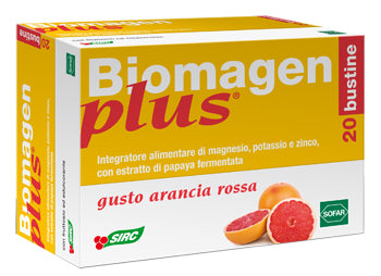Biomagen plus arancia rossa 20 buste astuccio 100 g