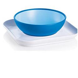 Baby's bowl & plate piatto + sottopiatto