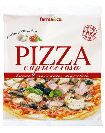 Farma&co pizza capricciosa surgelata 400 g