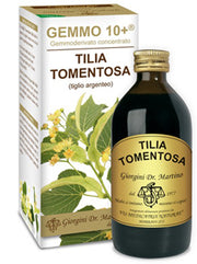 Gemmo 10+ tiglio argenteo liquido analcolico 200 ml