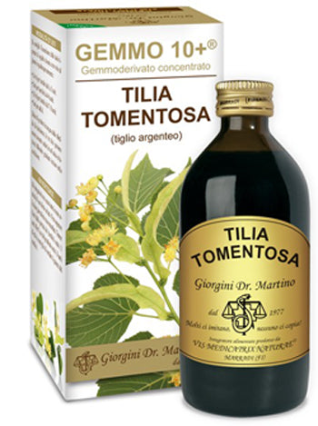 Gemmo 10+ tiglio argenteo liquido analcolico 200 ml