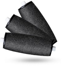 Velvet soft 2 ricariche roll cristalli di diamante pedicure professionale