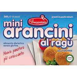 Le sorrentine mini arancini al ragu' senza glutine 6 pezzi da 60 g