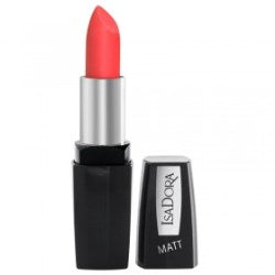 Isadora perfect matt lipstick 04 hot coral